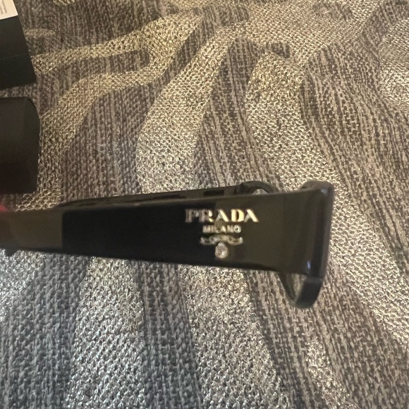 NIB authentic Prada glasses demo lens black frame - Picture 11 of 16